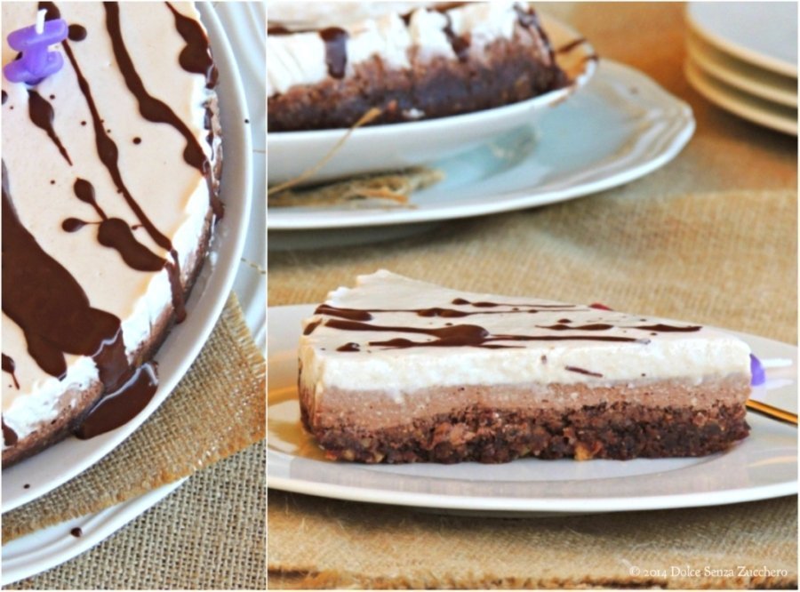 Torta alla Nocciola, Cioccolato e Panna