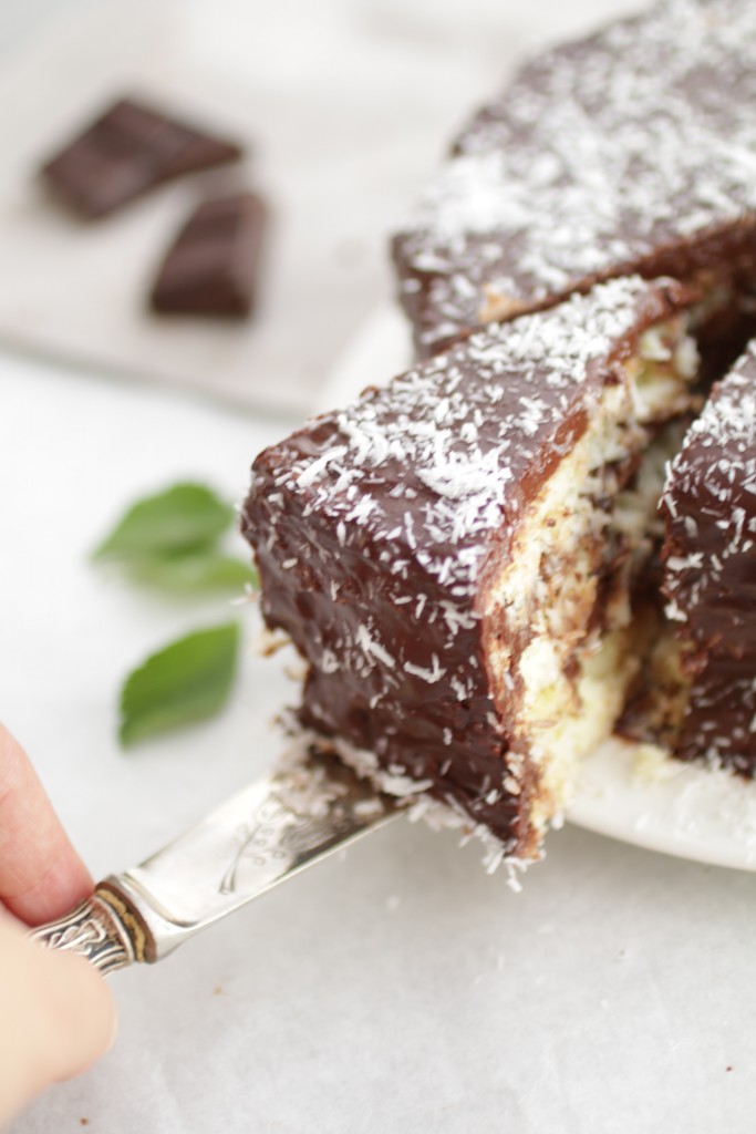 Torta al cocco_Dolce Senza Zucchero