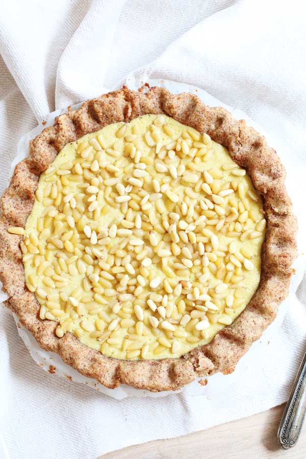 Torta della Nonna Senza Farina e Senza Zucchero Torta della Nonna Senza Farina e Senza Zucchero