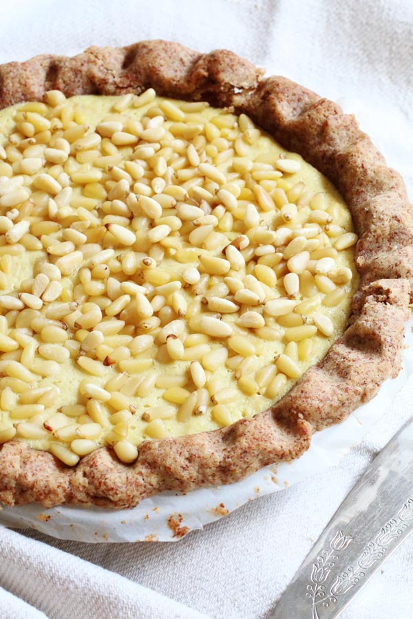 Torta della Nonna Senza Farina e Senza Zucchero Torta della Nonna Senza Farina e Senza Zucchero