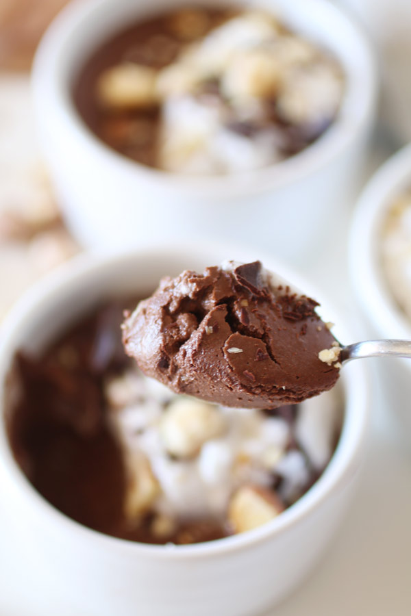 Budino al Cioccolato Senza Glutine Latte e Zucchero