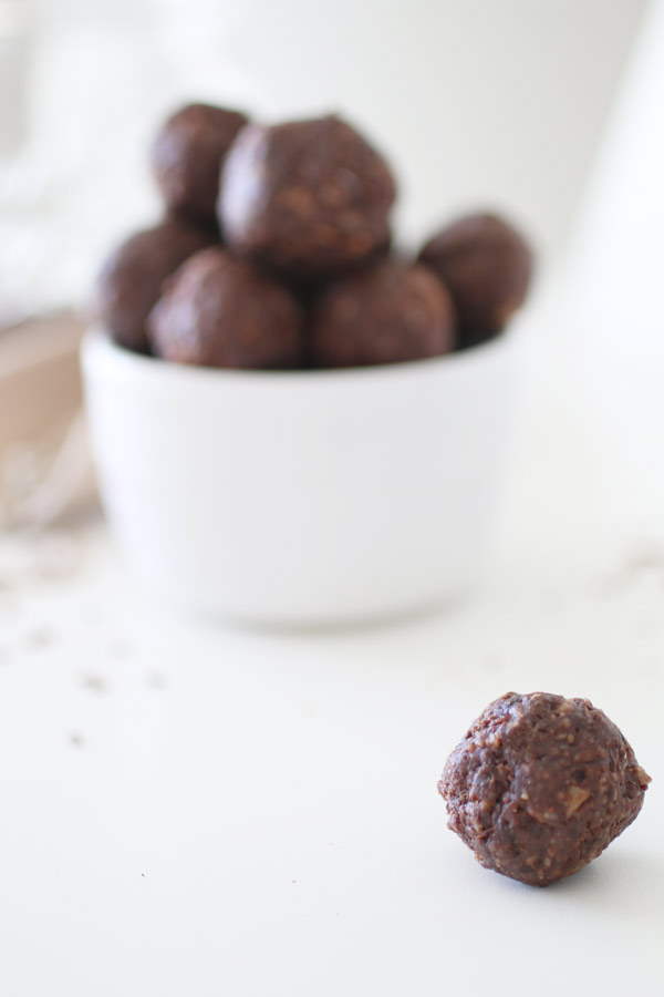 Palline Energetiche Ai Semi di Lino Senza Zucchero