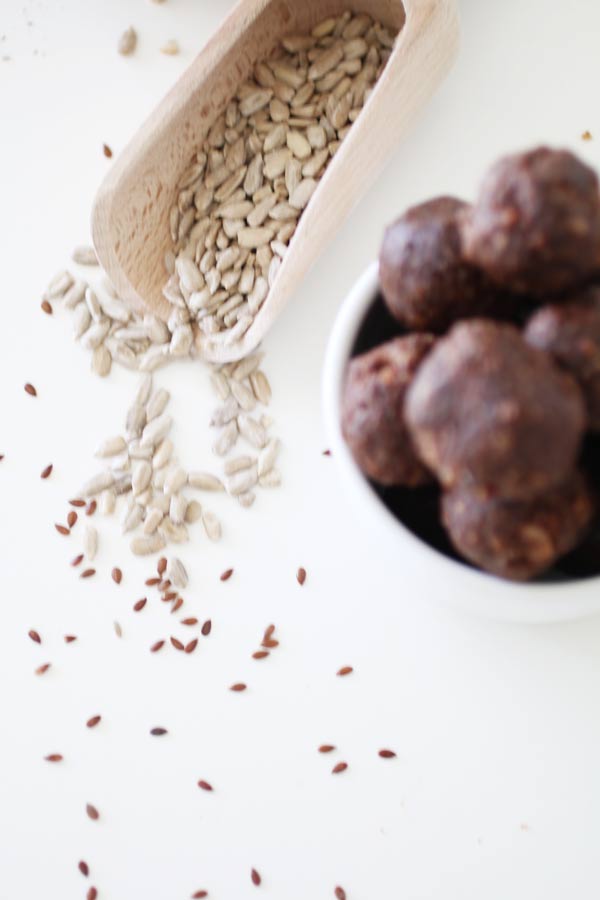 Palline Energetiche Ai Semi di Lino e Altri Semi Misti