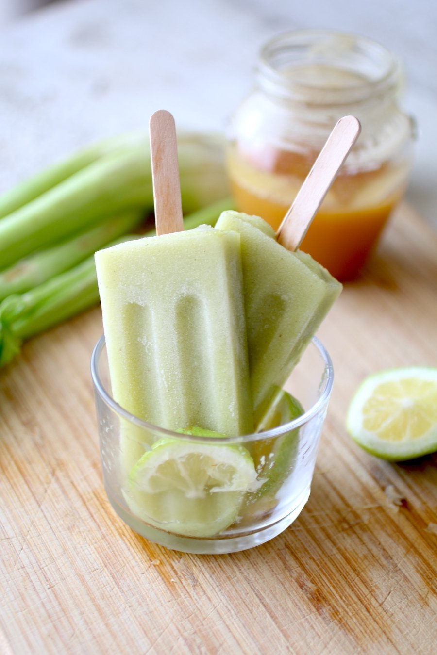 Ghiaccioli al Sedano e Limone Super Detox