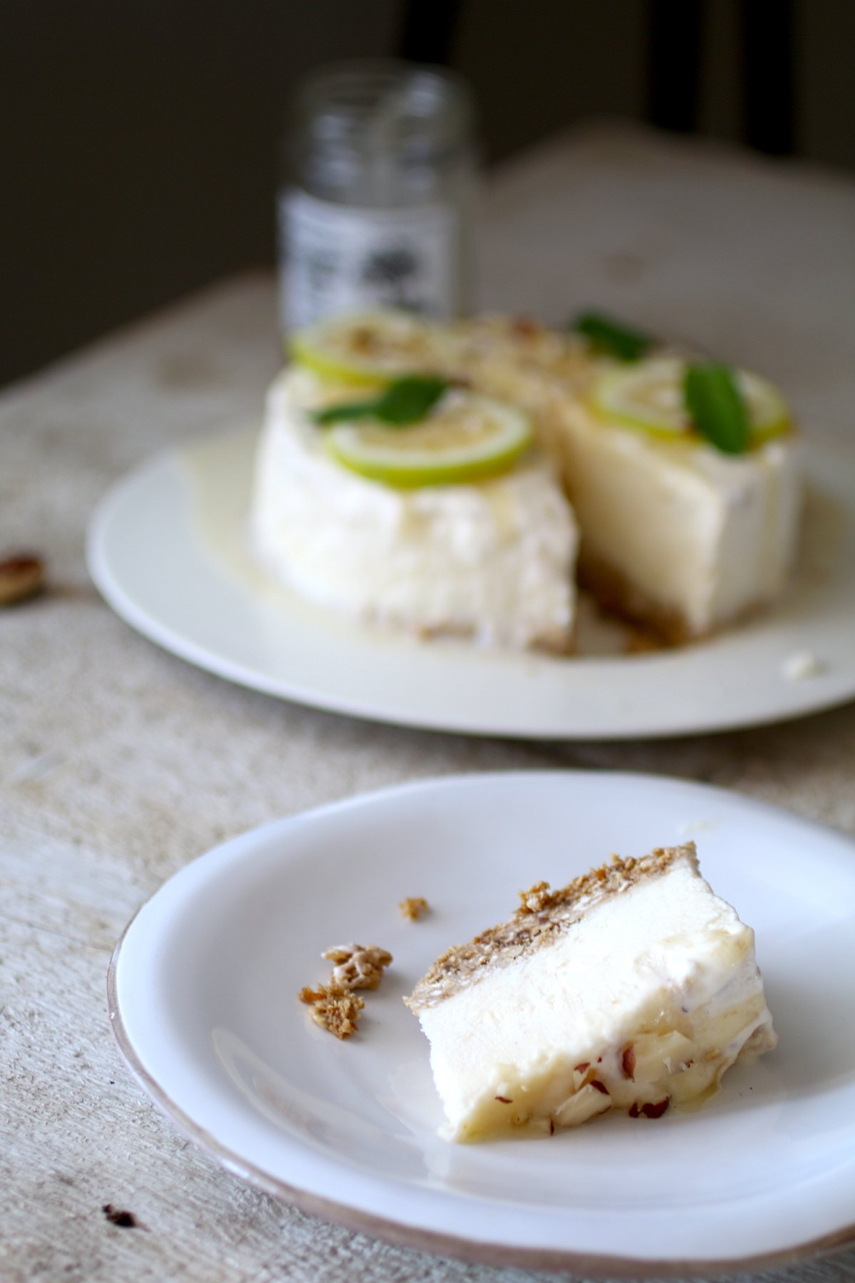 Cheesecake allo Yoghurt, Miele e Limone