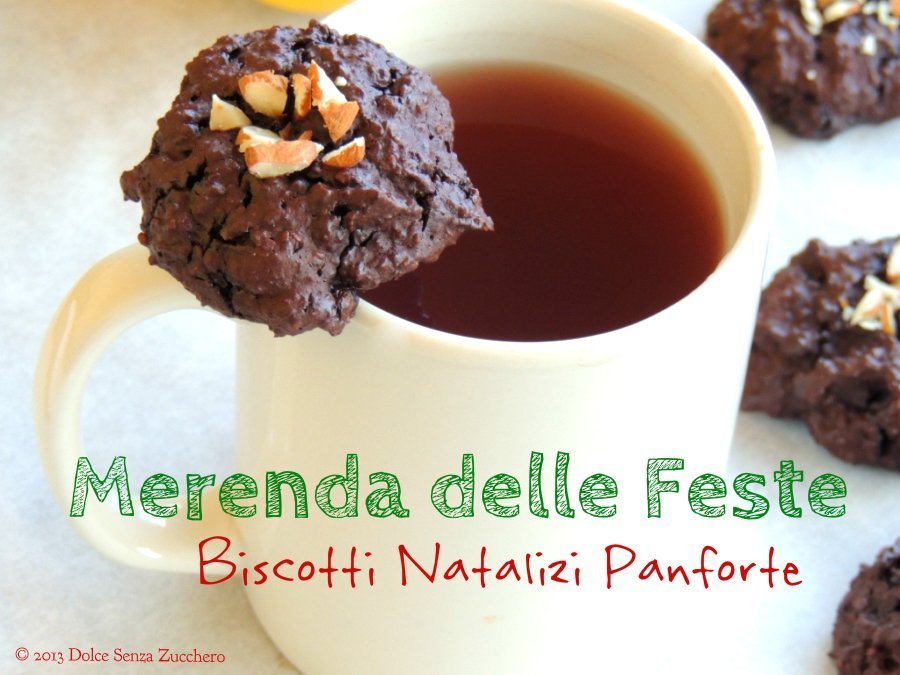 Biscotti Natalizi Panforte Senza Glutine