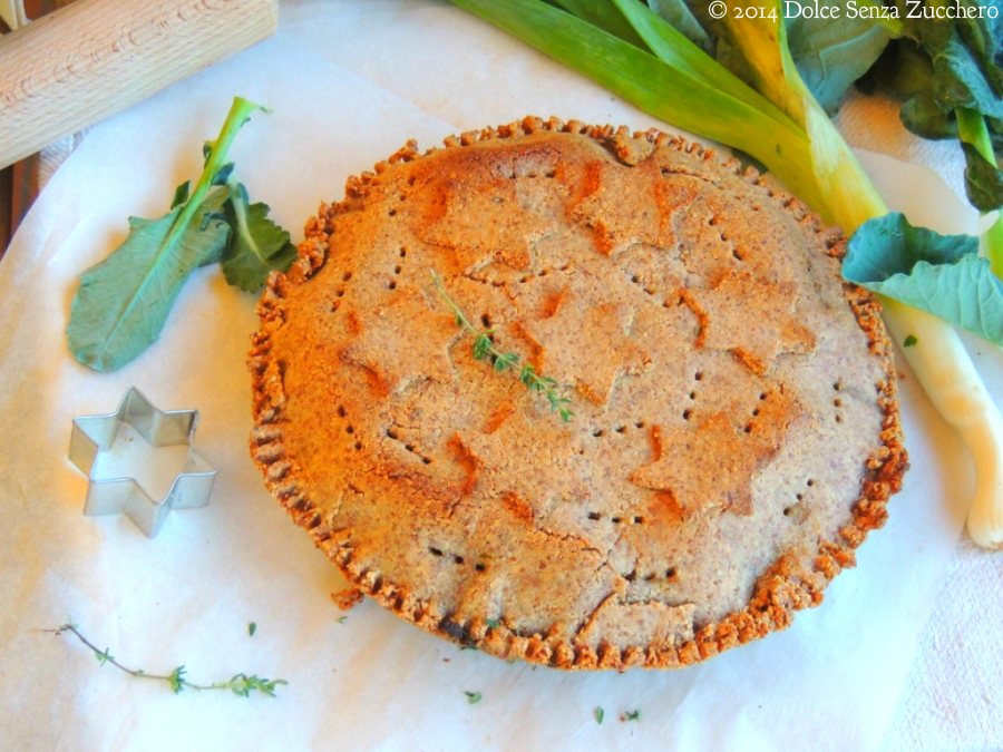 Pie di Carne, Timo, Porri e Verdure verdi (2)