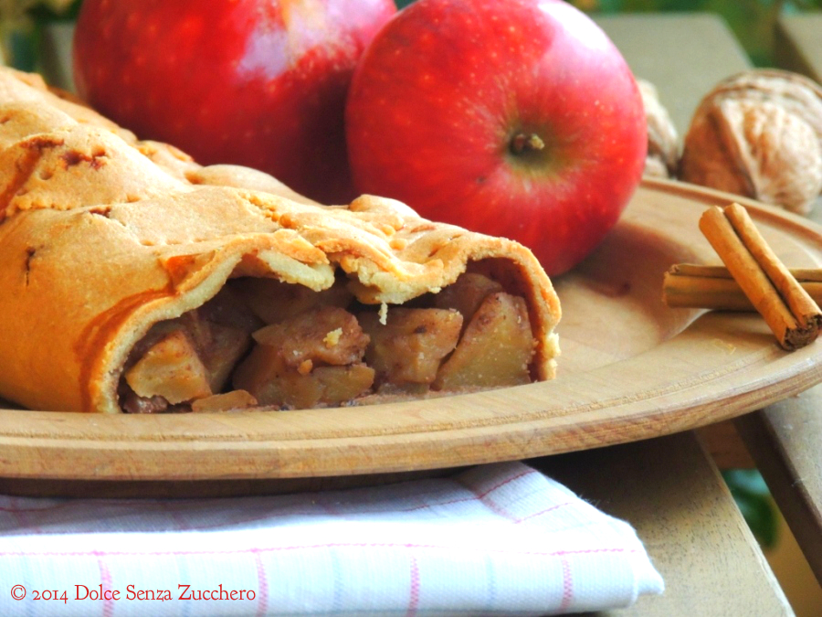 Strudel di mele senza farina e senza zucchero (4)