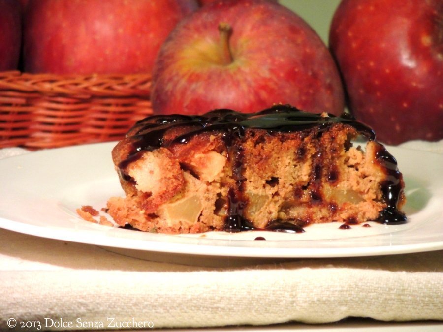 Torta di Mele con Caramello Senza Glutine