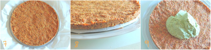 Torta di Carote, Mandorle e Arance (Crudista) | Dolce Senza Zucchero 7-9